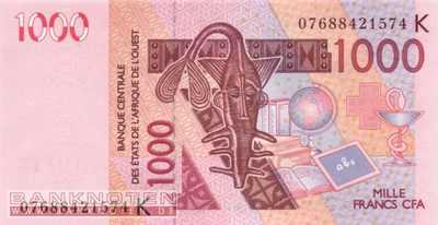 Senegal - 1.000  Francs (#715Ke_UNC)