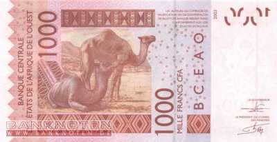 Senegal - 1.000  Francs (#715Kj_UNC)