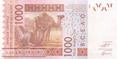 Senegal - 1.000  Francs (#715Kw_UNC)