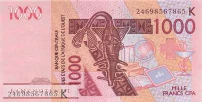 Senegal - 1.000  Francs (#715Kw_UNC)