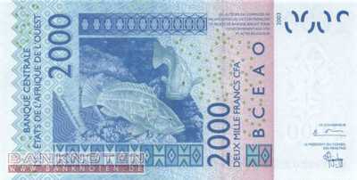 Senegal - 2.000  Francs (#716Ka_UNC)