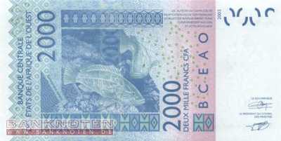 Senegal - 2.000  Francs (#716Ke_UNC)