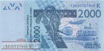 Senegal - 2.000  Francs (#716Kh_UNC)