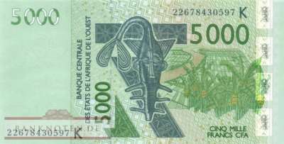 Senegal - 5.000  Francs (#717Kv_UNC)