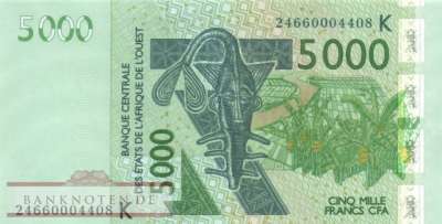Senegal - 5.000  Francs (#717Kx_UNC)