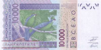 Senegal - 10.000  Francs (#718Kx_UNC)