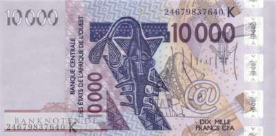 Senegal - 10.000  Francs (#718Kx_UNC)