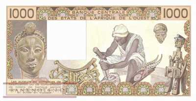 Togo - 1.000  Francs (#807Ta_UNC)