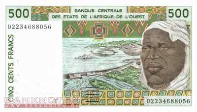 Togo - 500  Francs (#810Tm_UNC)