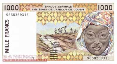 Togo - 1.000  Francs (#811Tf_UNC)