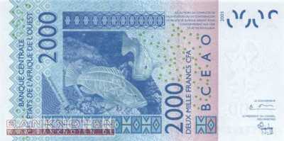 Togo - 2.000  Francs (#816Ta_UNC)
