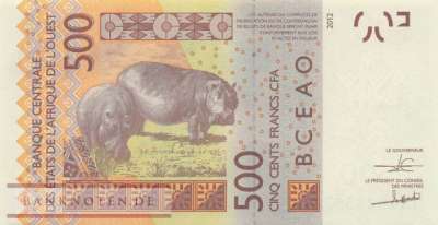 Guinea-Bissau - 500  Francs (#919Sg_UNC)