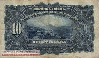 Yugoslavia - 10  Dinara (#021a_F)