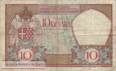 Yugoslavia - 10  Dinara (#025_F)
