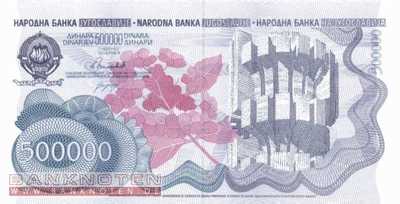 Yugoslavia - 500.000  Dinara (#098a_UNC)