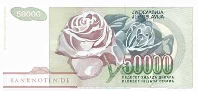 Jugoslawien - 50.000  Dinara (#117_UNC)