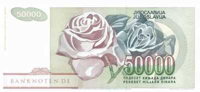 Yugoslavia - 50.000  Dinara (#117_UNC)
