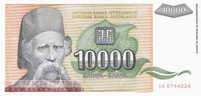 Jugoslawien - 10.000 Dinara (#129_UNC)