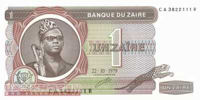 Zaire - 1  Zaire (#019a_UNC)