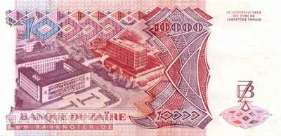 Zaire - 10.000  Zaires - Falschgeld (#038aF_XF)