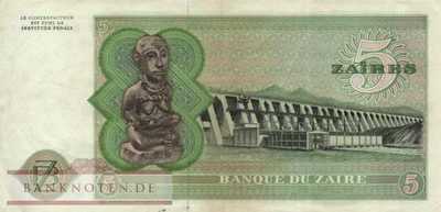 Zaire - 5  Zaires (#R03c-S1_VF)