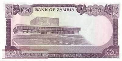 Sambia - 20  Kwacha (#013c_AU)