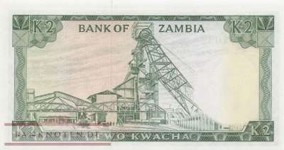 Sambia - 2  Kwacha (#020a_UNC)