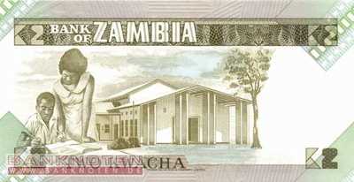 Zambia - 2  Kwacha (#024c-1_UNC)