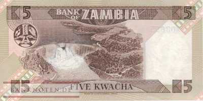 Sambia - 5  Kwacha (#025a_UNC)