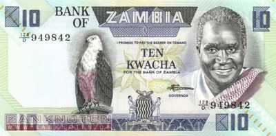 Sambia - 10 Kwacha (#026e_UNC)