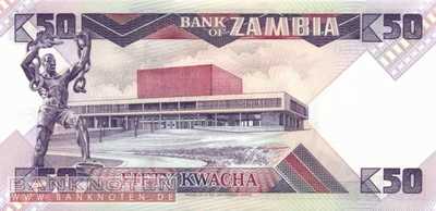 Zambia - 50  Kwacha (#028a_UNC)