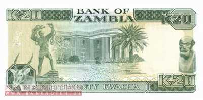 Sambia - 20  Kwacha (#032b_UNC)