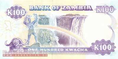 Zambia - 100  Kwacha (#034a_UNC)