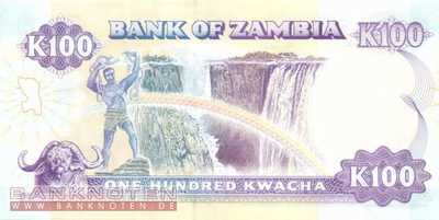 Sambia - 100  Kwacha (#034a_UNC)