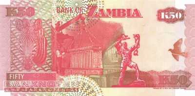 Zambia - 50  Kwacha (#037d-1_UNC)