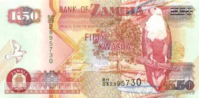 Zambia - 50  Kwacha (#037f_UNC)