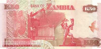 Zambia - 50  Kwacha (#037i_UNC)