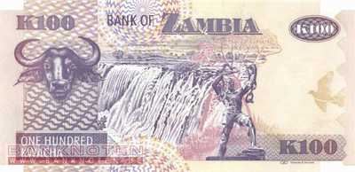 Zambia - 100  Kwacha (#038j_UNC)