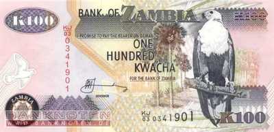 Zambia - 100  Kwacha (#038j_UNC)
