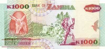 Sambia - 1.000  Kwacha (#040a_UNC)