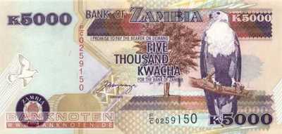 Zambia - 5.000  Kwacha (#041a_UNC)