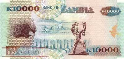 Zambia - 10.000  Kwacha (#042a_UNC)