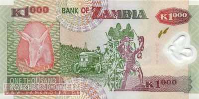 Sambia - 1.000  Kwacha (#044g_UNC)