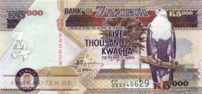 Zambia - 5.000  Kwacha (#045d_UNC)