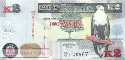 Zambia - 2  Kwacha - Replacement (#049aR_UNC)