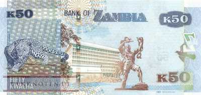 Sambia - 50  Kwacha (#053a_UNC)