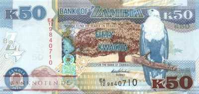 Zambia - 50  Kwacha (#053a_UNC)