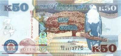 Zambia - 50  Kwacha (#053c_UNC)