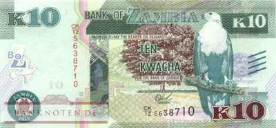 Zambia - 10  Kwacha (#058a_UNC)