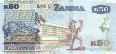 Sambia - 50  Kwacha (#060d_UNC)